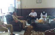 Sekretaris Dinas, Bpk Rusli S.Ag, M.Pdi menerima tim assesor lembaga OMBUDSMAN RI Perwakilan Bangka Belitung yang akan melakukan penilaian terkait pelayanan publik 