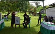 Pelaksanaan PILKADES pada TPS 02 Desa Padang Baru Kecamatan Pangkalan Baru